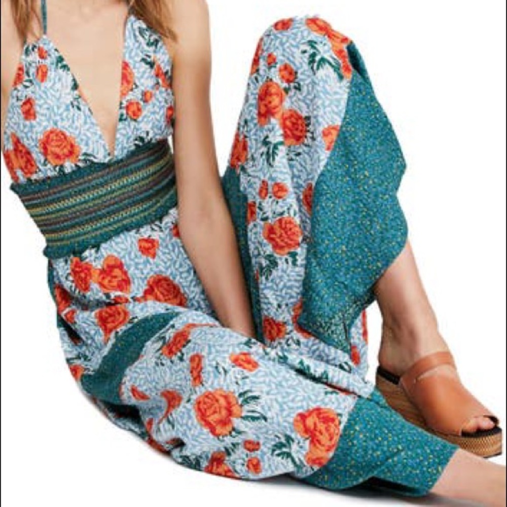 Free people Gabriela halter dress size small NWT